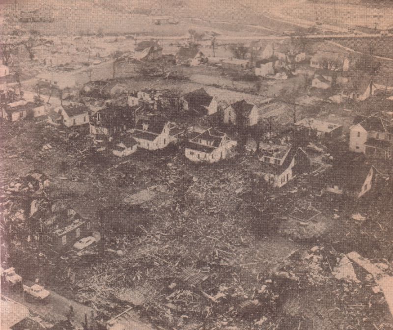 Tornado Scene, Falmouth, Kentucky