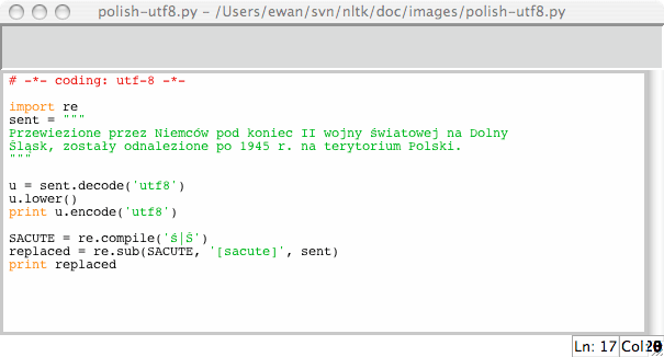 Natural Language Processing with Python 笔记