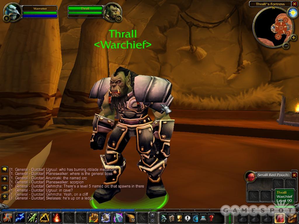 Original WoW alpha & beta screenshots