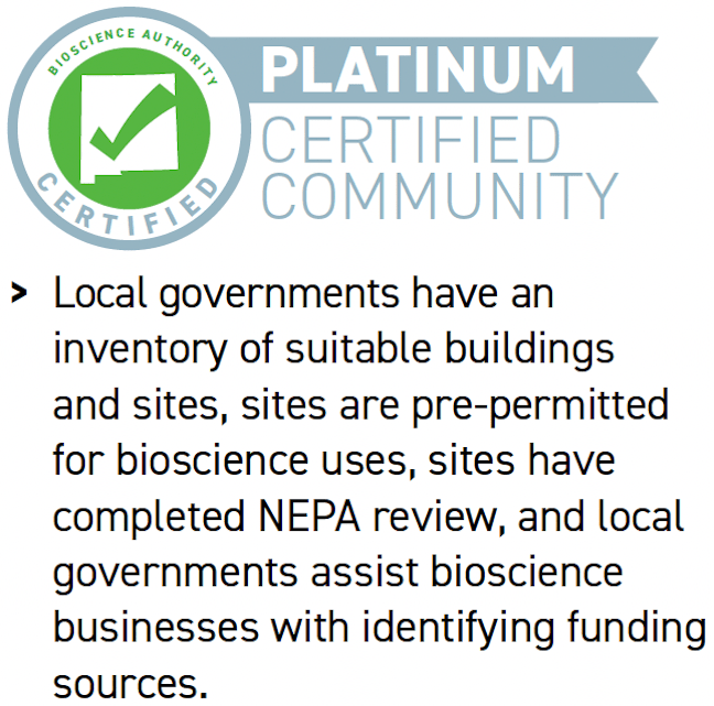 Levels of Community Readiness NM Bioscience Authority