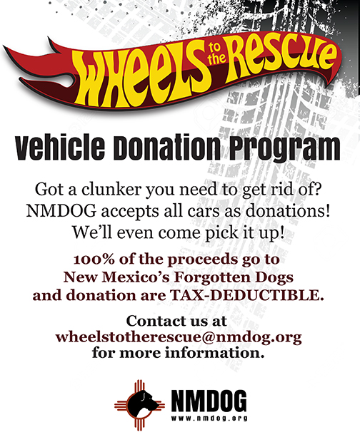 NMDOG Vehicle Donation Program NMDOG