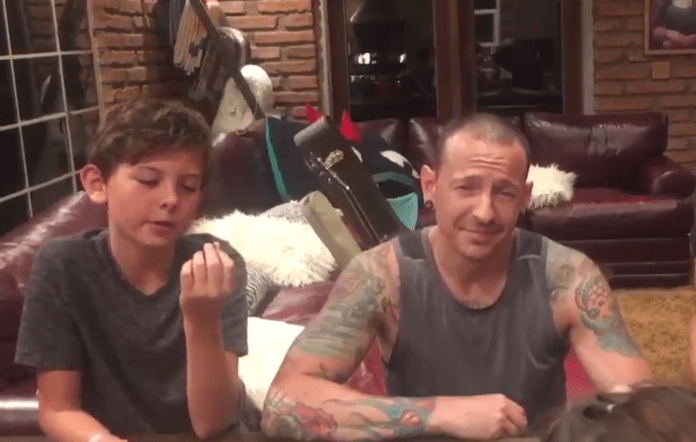 Chester Bennington's wife shares the last video recorded before his death