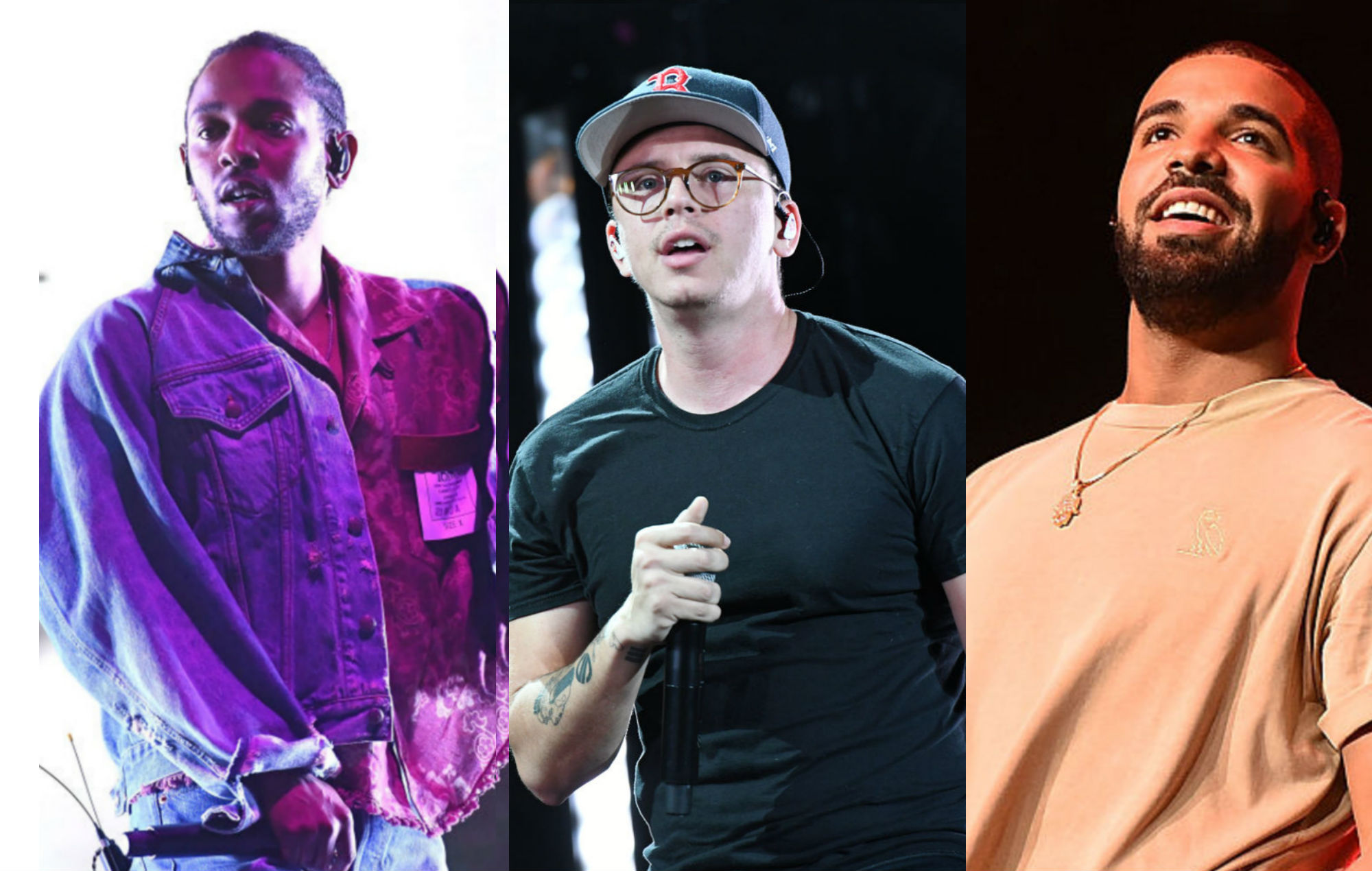 Logic thanks Kendrick Lamar and Drake for being there for him in(06)