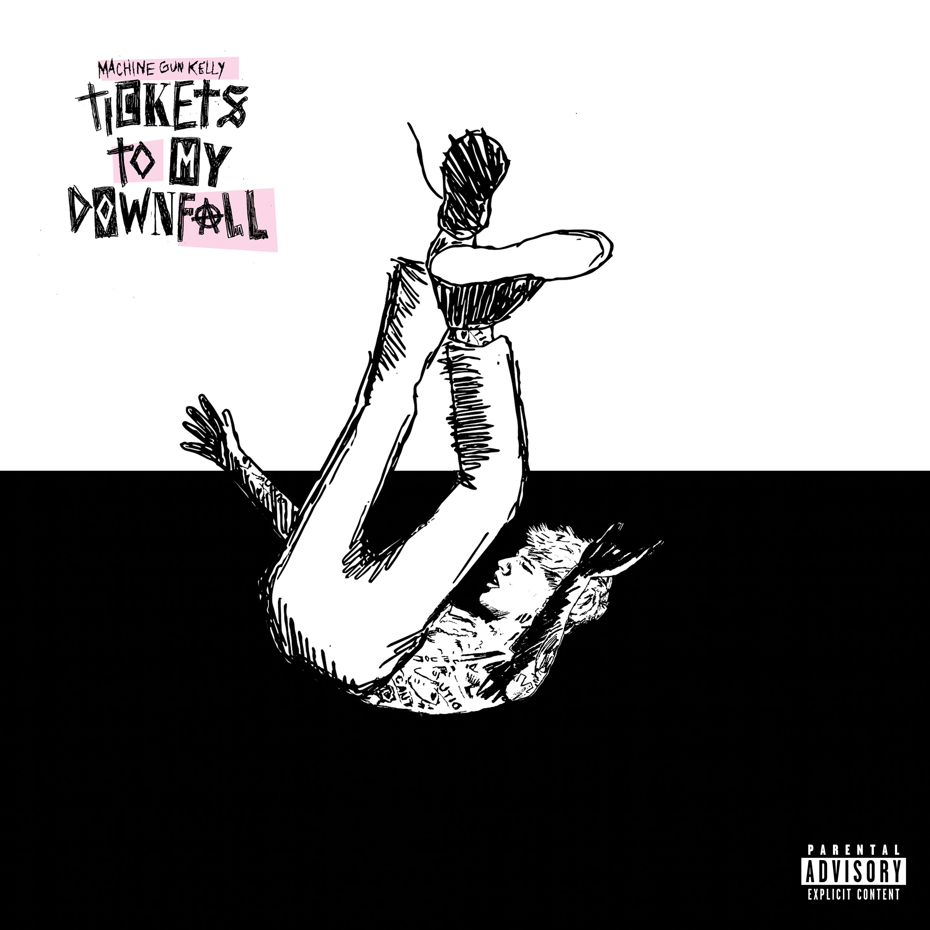 Machine Gun Kelly shares tracklist and artwork for 'Tickets To My Downfall'
