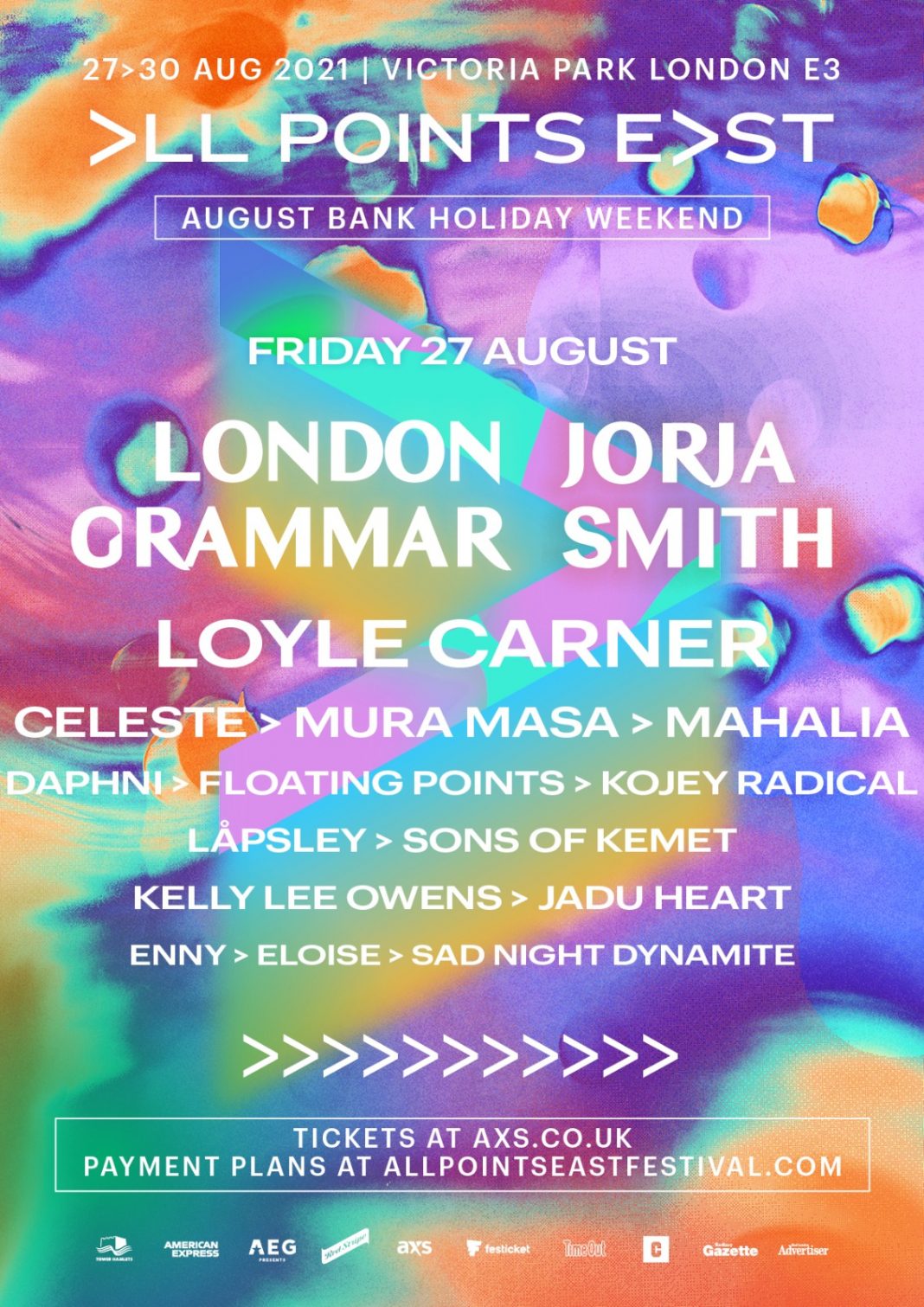 London Grammar and Jorja Smith join All Points East 2021 lineup