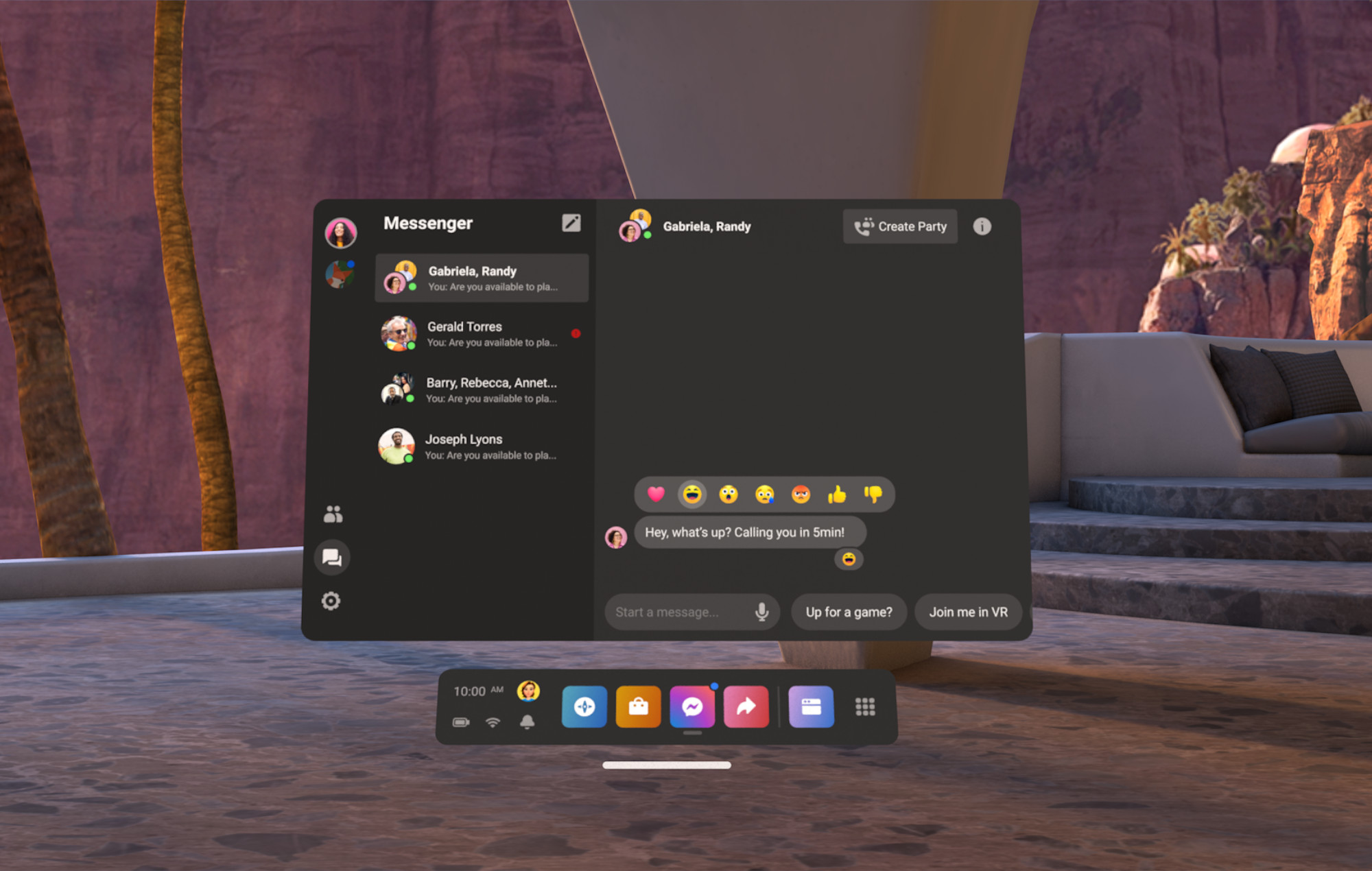 Oculus update makes playing with friends and forming groups easier