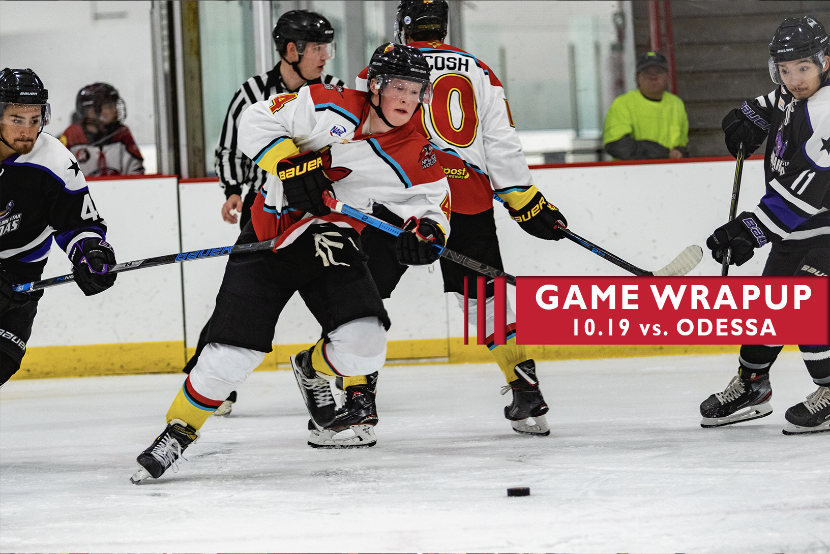 Ice Wolves Record First Win in Franchise History NEW MEXICO ICE WOLVES