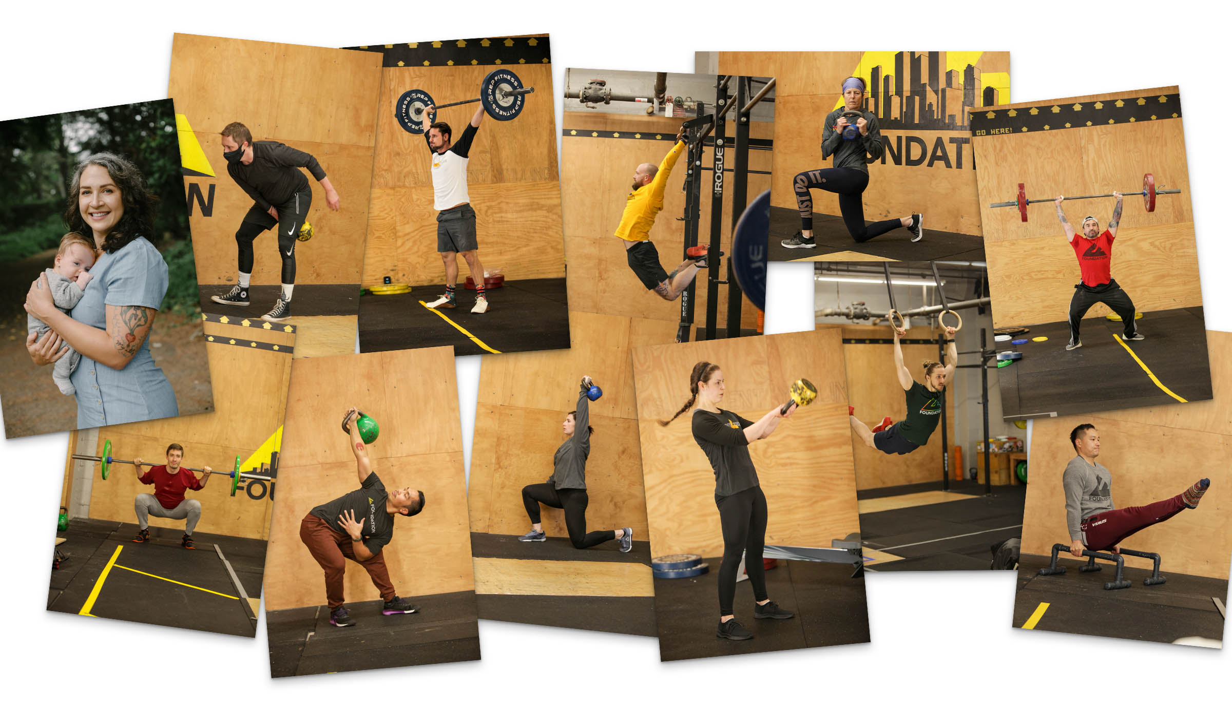 Foundation Gym Instagram Collage Nathan Motsinger Design