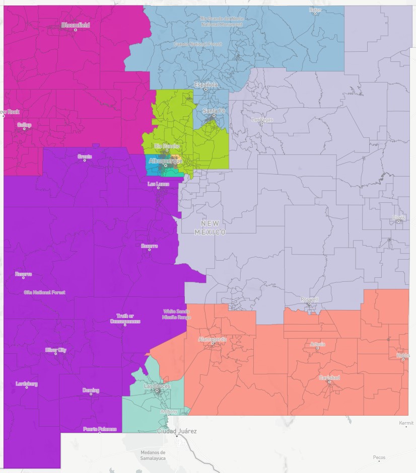 colorado congressional districts map 2020 Marcene Snowden