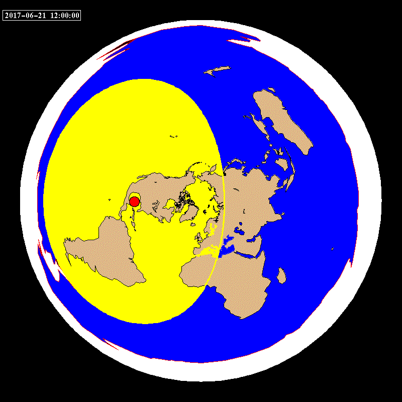 Flat Earth Claim that Sun Acts Like "Spotlight" DISPROVED!