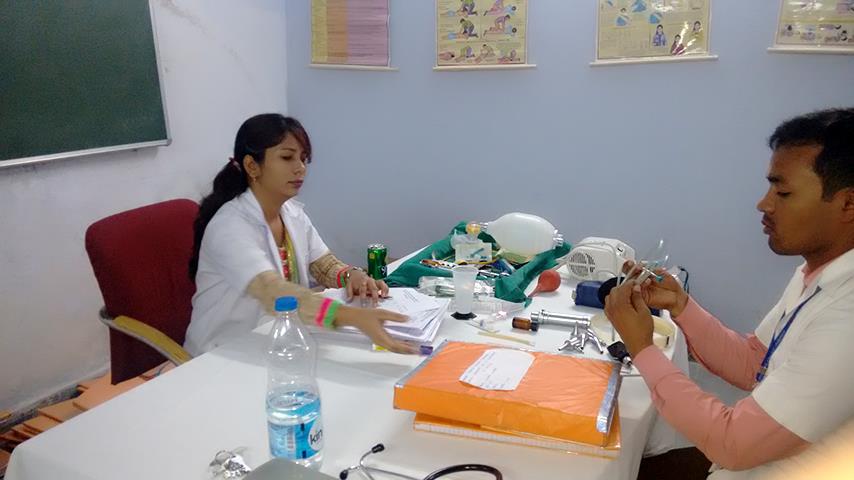 Nursing Foundation practical and Viva examination of batch 201518