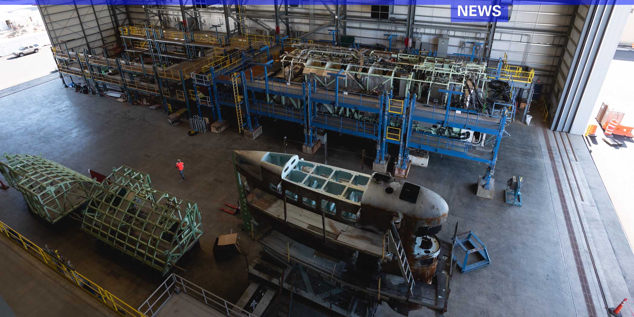 VCS Program Opens New Outfitting Facility NNS TO GO