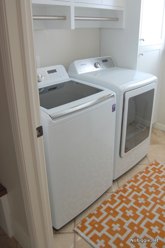 Laundry room and mudroom before and after