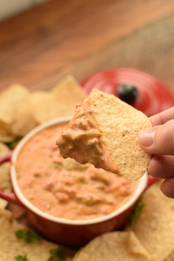 Beef Queso Dip NoBiggie