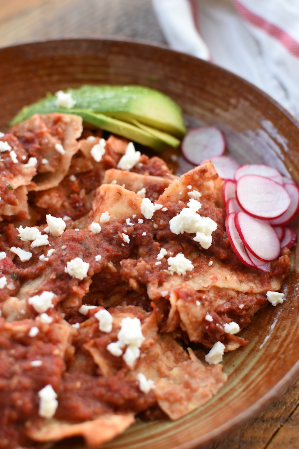 Chilaquiles Rojos