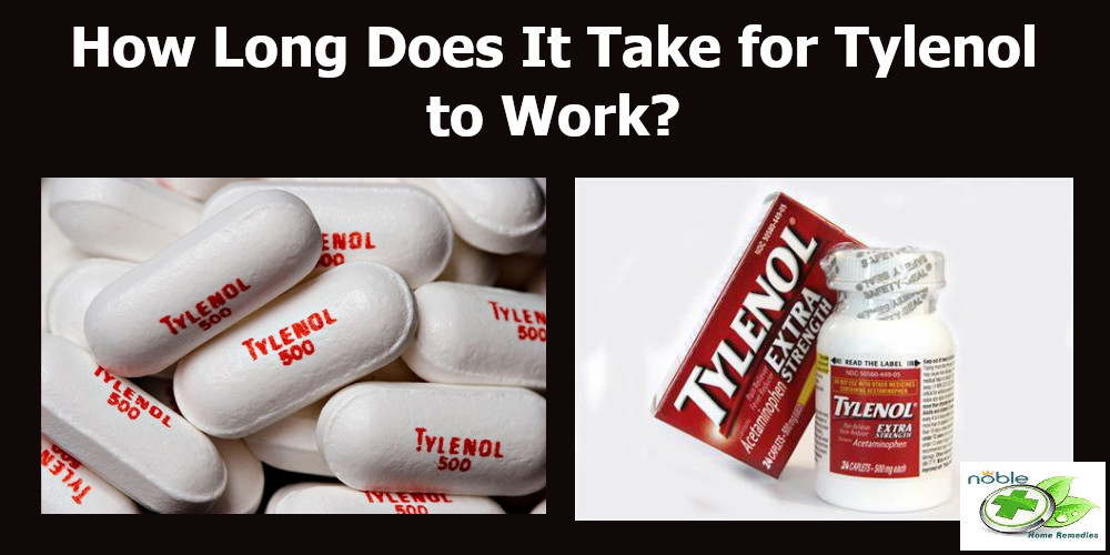 How long does it take for Tylenol to Work? Its 20 to 30 Minutes