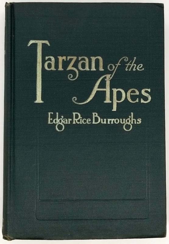 Tarzan of the Apes Edgar Rice Burroughs 1914 Rare First Edition