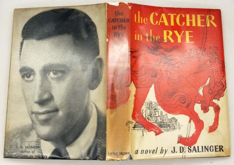 The Catcher in the Rye J. D. Salinger 1951 BOMC Rare First Edition Books Golden Age