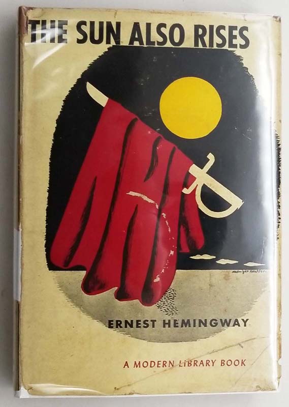 The Sun Also Rises Ernest Hemingway 1926 Rare First Edition Books