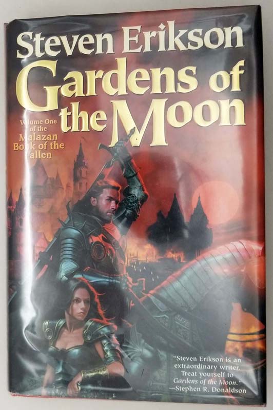 Gardens of the Moon (Malazan) Steven Erikson 1999 1st Edition Rare First Edition Books