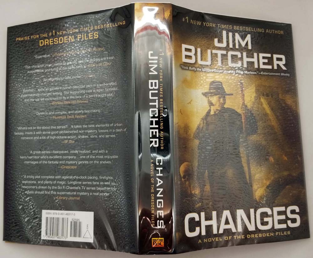 Changes (Dresden Files 12) Jim Butcher 1st Edition SIGNED Rare