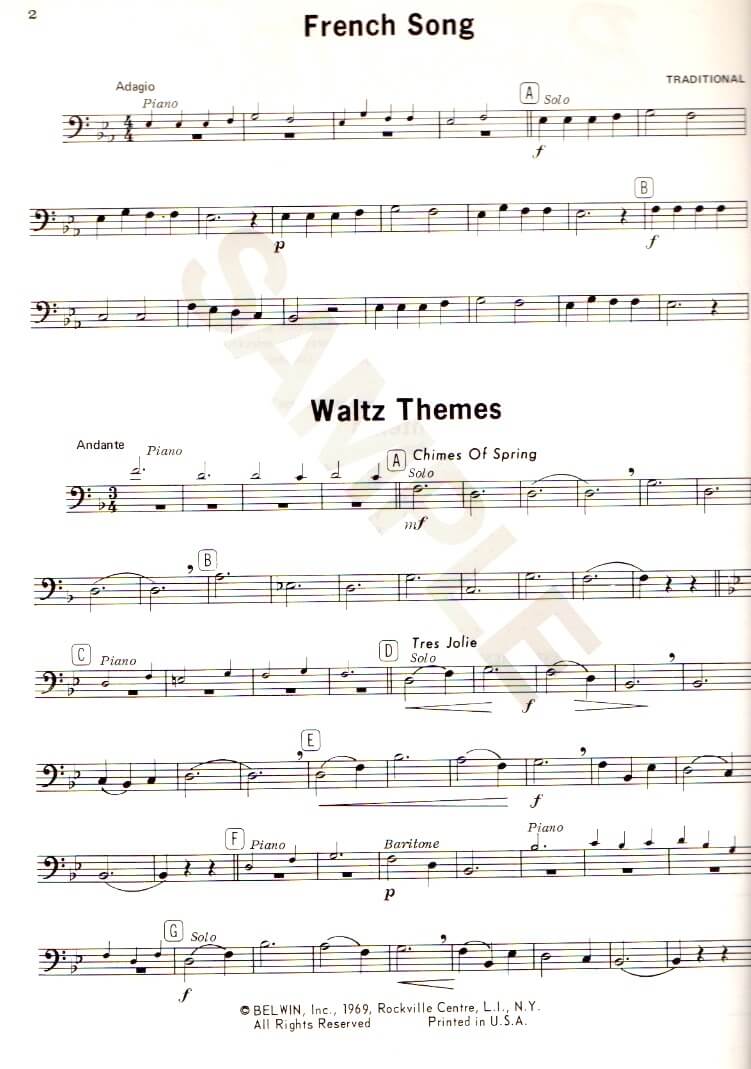 Baritone (B.C.) Soloist level 1 Node NodeHuset.dk