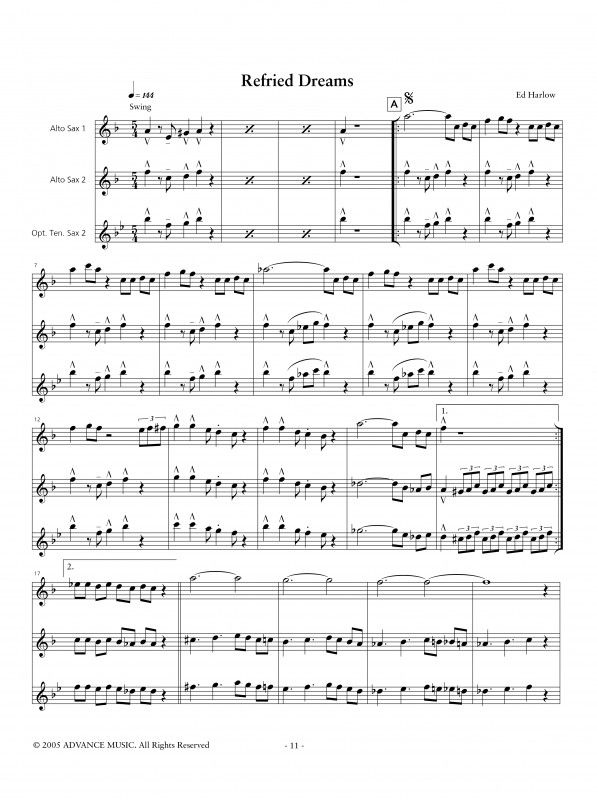 7 Duets for Saxophone Ed Harlow Node NodeHuset.dk