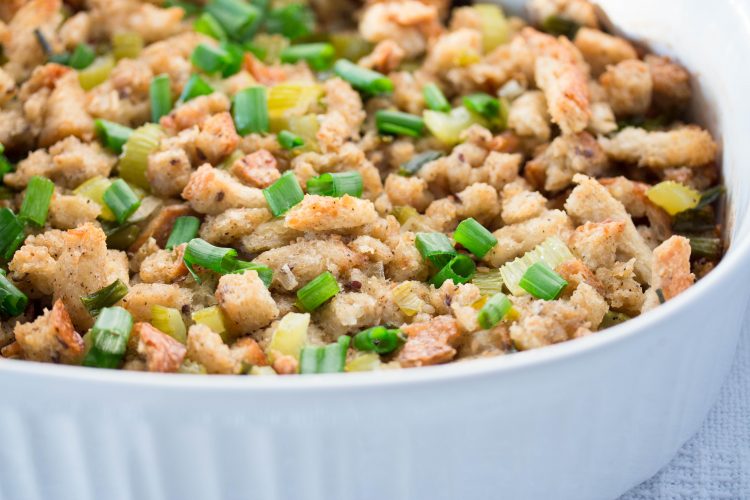 Thanksgiving Traditional Classic Bread Stuffing Recipe No Diets Allowed