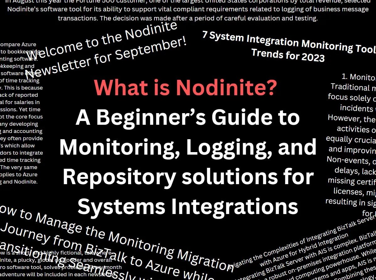 What is Nodinite? A Beginner’s Guide to Monitoring, Logging, and