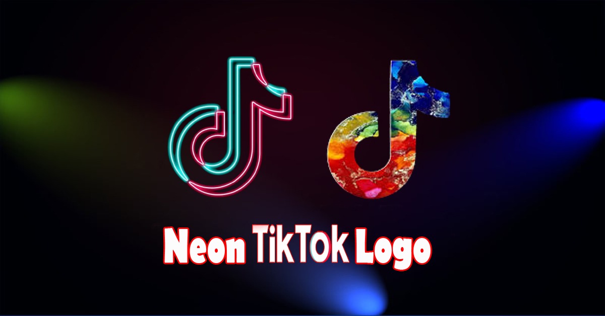 Neon TikTok Logo The perfect TikTok logo for you Story Telling Co