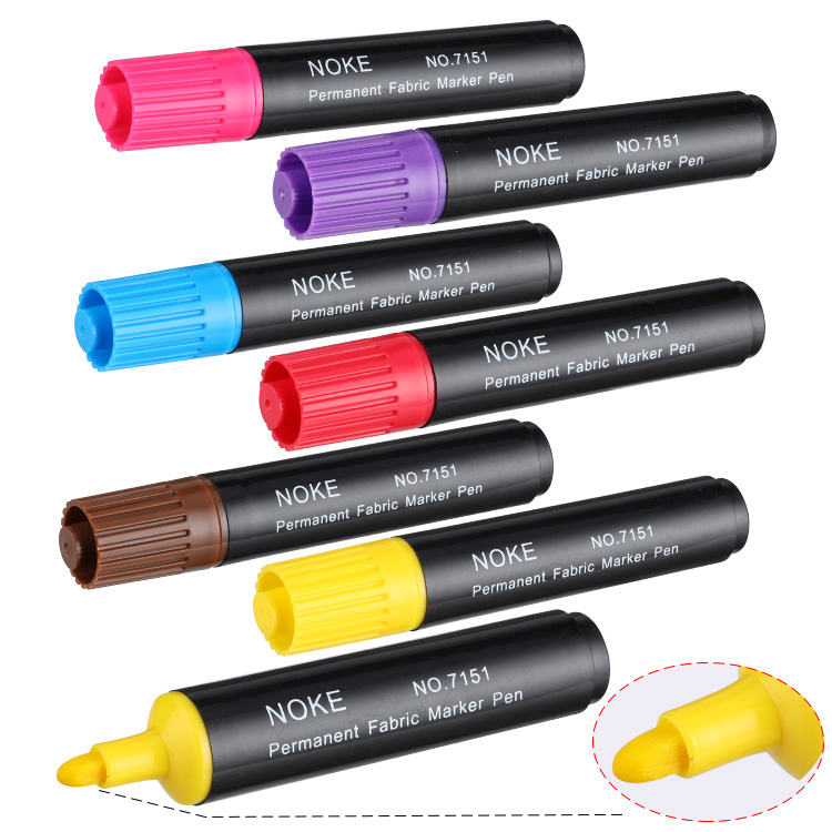 Permanent Fabric Marker 7151 NINGBO NOKE STATIONERY CO.,LTD