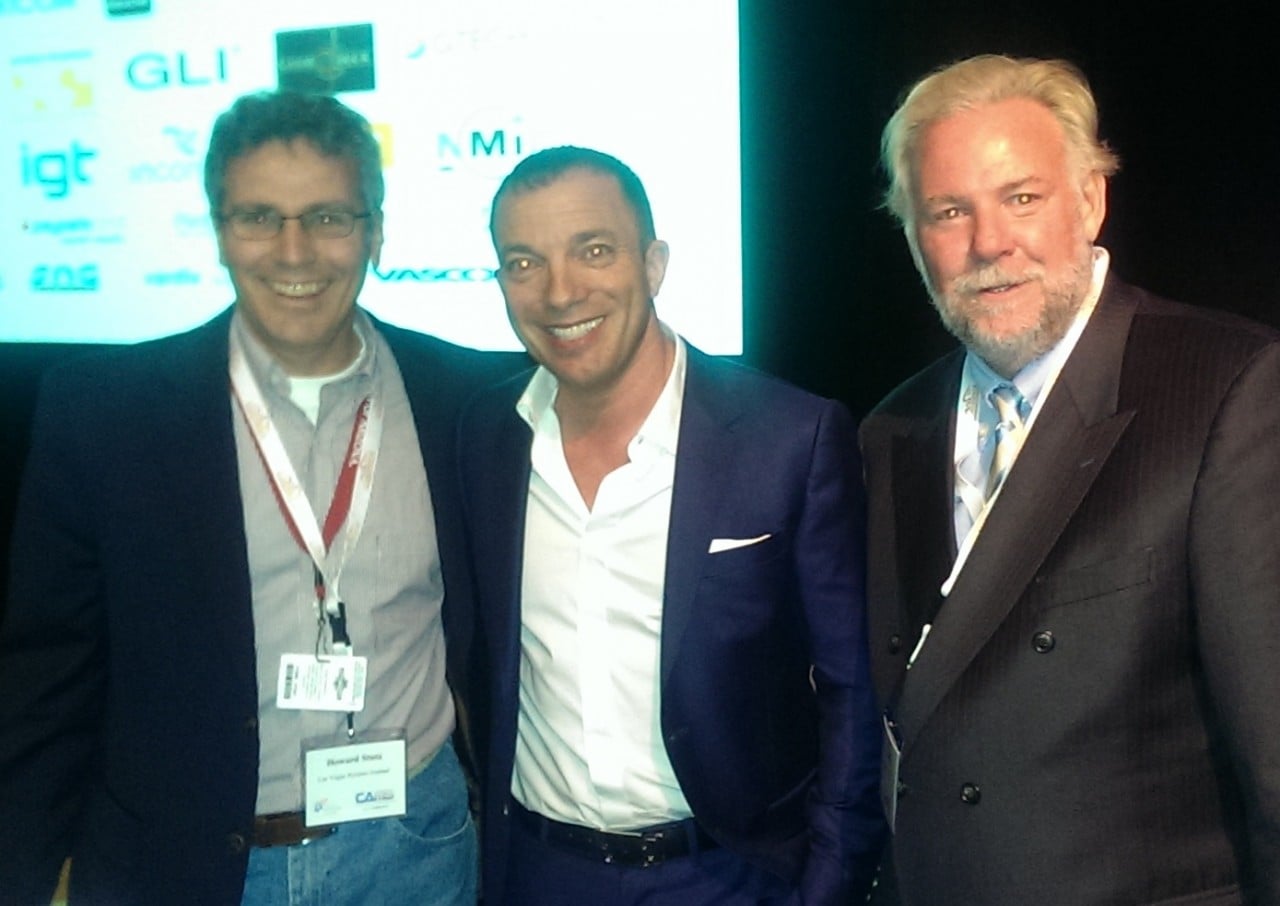 Howard Stutz, Mitch Garber, Nolan Dalla Nolan Dalla