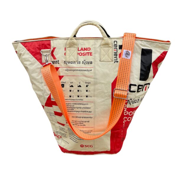 Beadbags Große Universaltasche / Wäschesack aus recycelten Zementsack