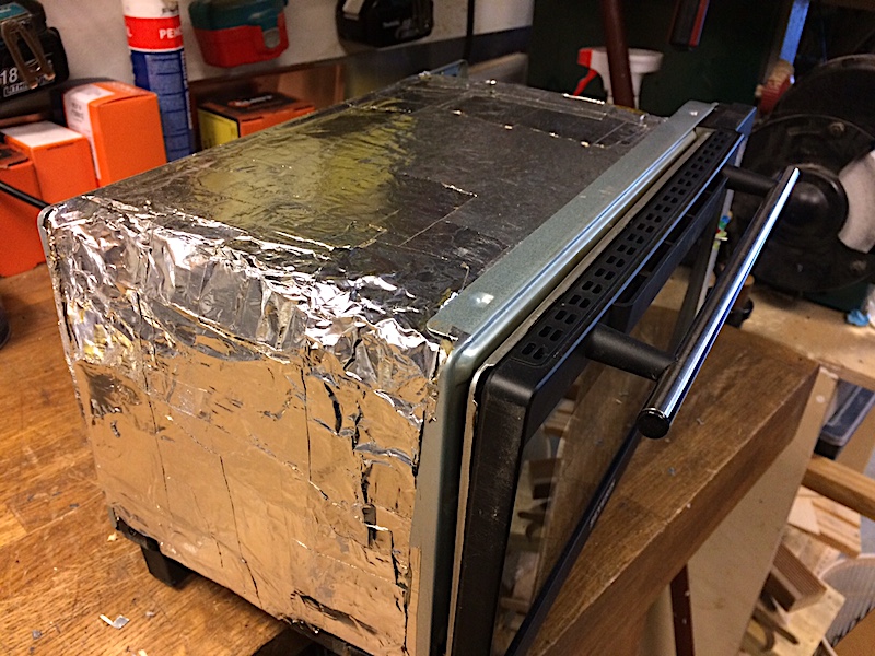 Reflow soldering oven project