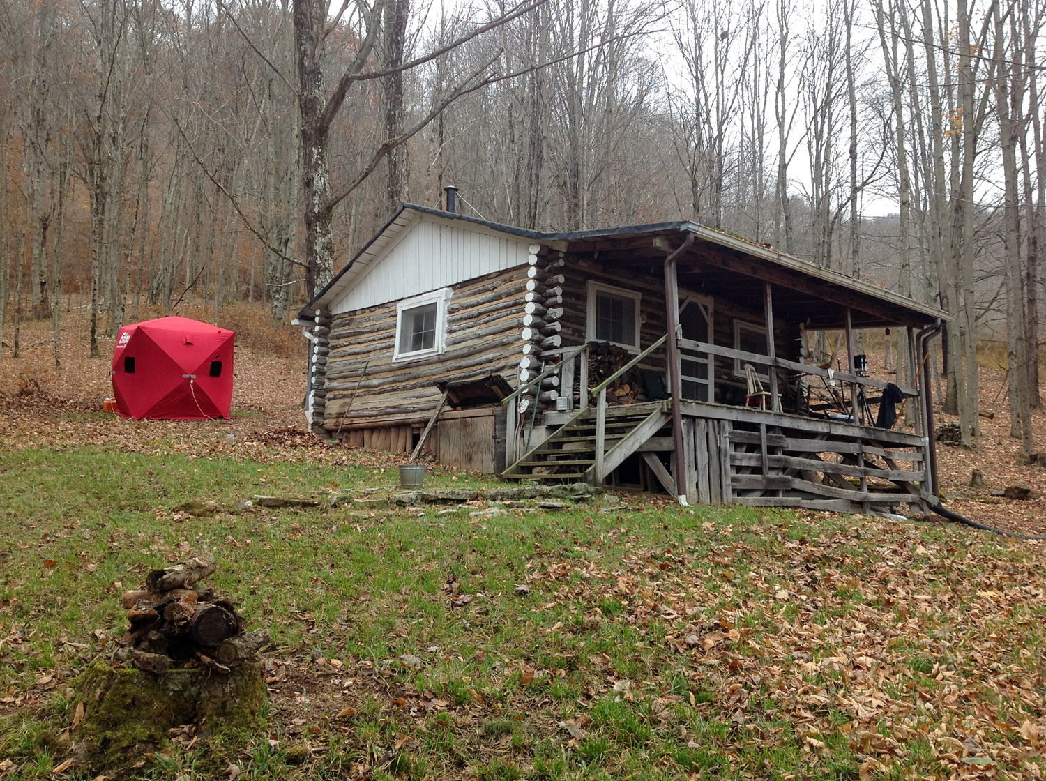 The Nomadic Frog Blog » Archive » The Dawson Cabin, Glady, WV