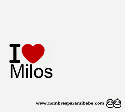 Milos Nombre Milos Significado De Milos