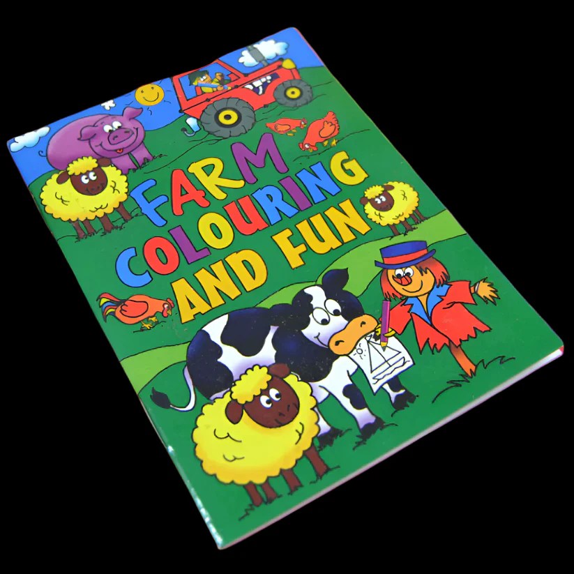 Farm Colouring & Fun Colouring Book SupportUKtoday