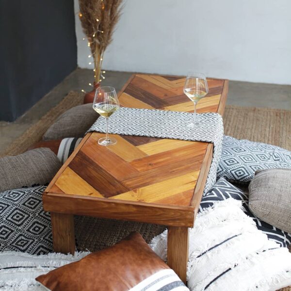 Bohemian Coffee Table 25 Ideas for Your Boho Home No Minimalist Here