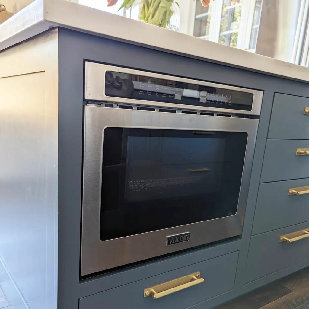 30+ Ideas for Styling and Designing Kitchen Microwave Cabinet - No