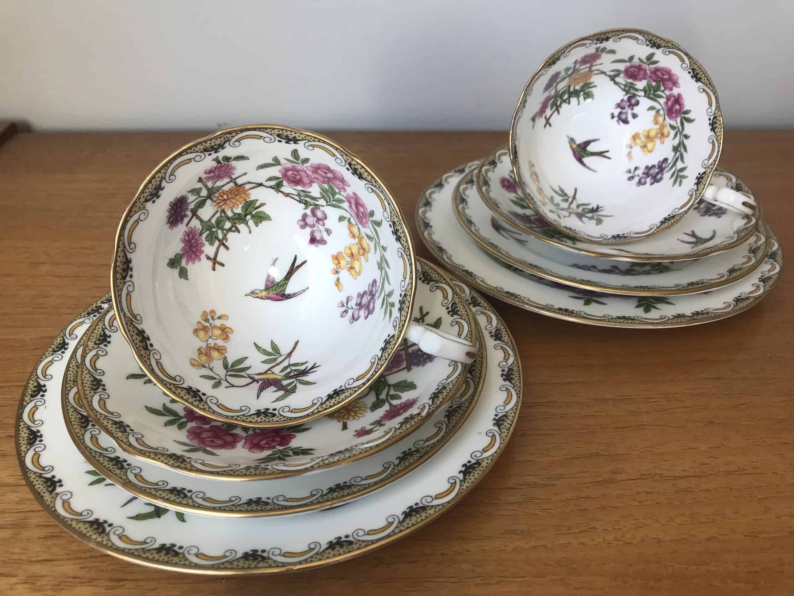 Vintage English Tea Sets Value (Identification & Price Guides)
