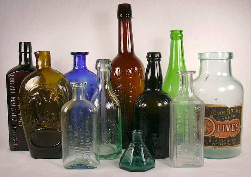 Antique Bottles Value (Identification & Price Guides)