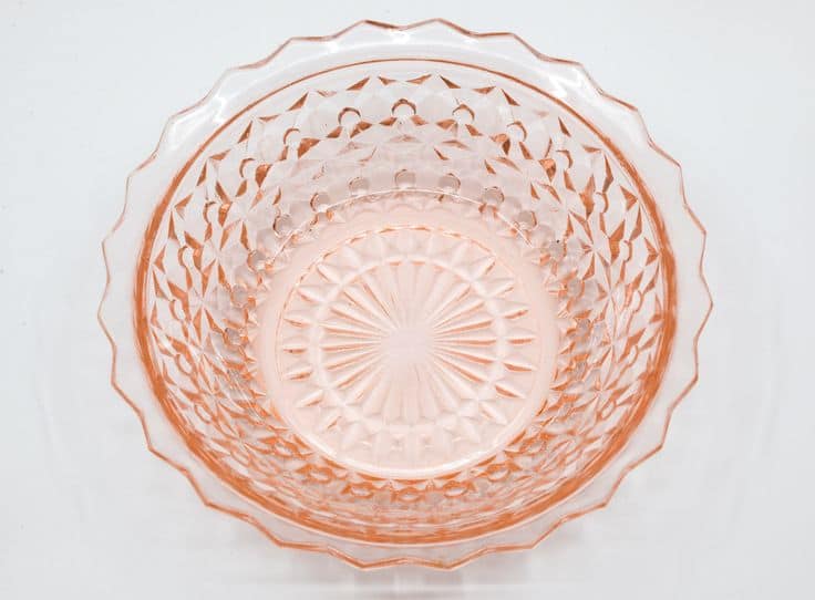 How to identify antique pink depression glasses? (Identification & Price Guides)