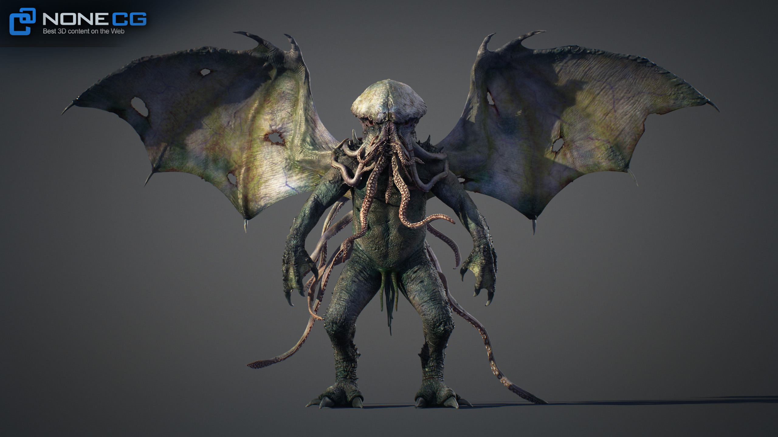 3D Cthulhu » Download and buy 3D profestionnal models on