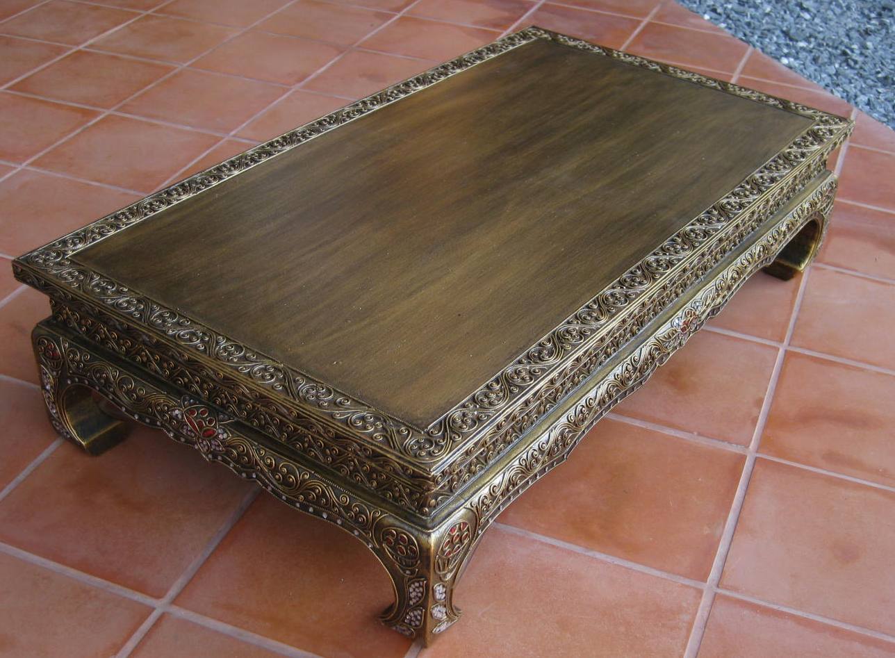 Thai Hand Carved Furniture Set