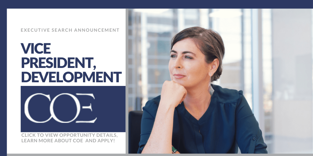 Executive Search Vice President, Development COE Nonprofit