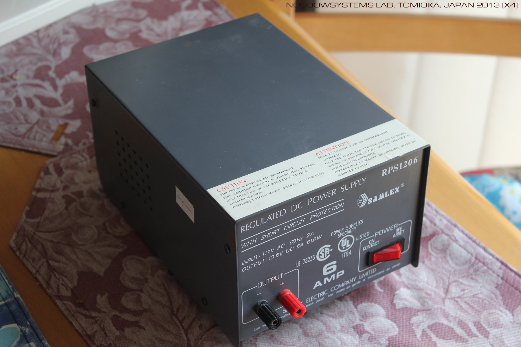 Samlex RPS1206 Regulated DC Power Supply Back To Life Again