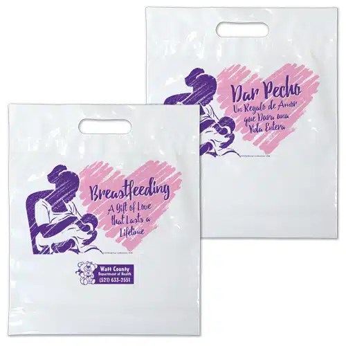 Customized Gift of Love Gusset Plastic Bag Noodle Soup