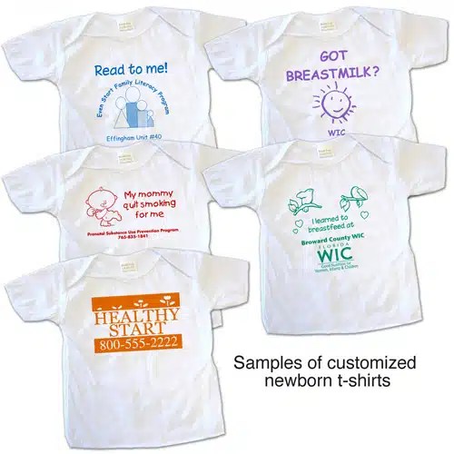 Customized Basic Newborn Shirts Noodle Soup