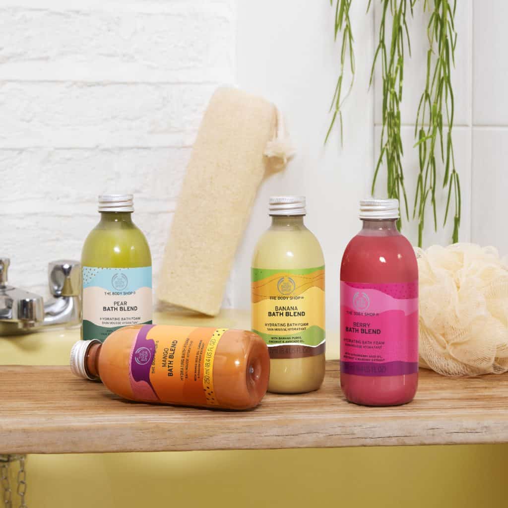 The Body Shop Launches New Bubbling Bath Blends & Fizzing Animal Bath