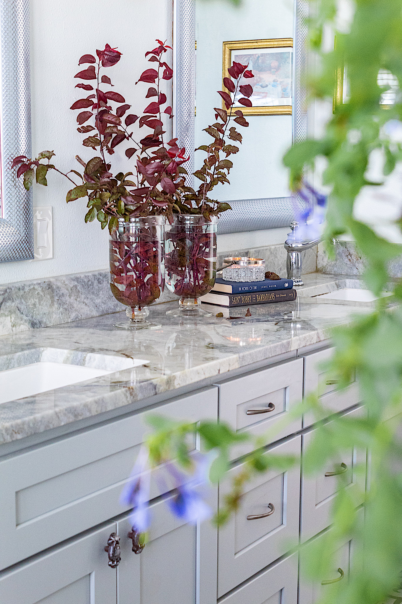 Master Bathroom Nooks In Bloom
